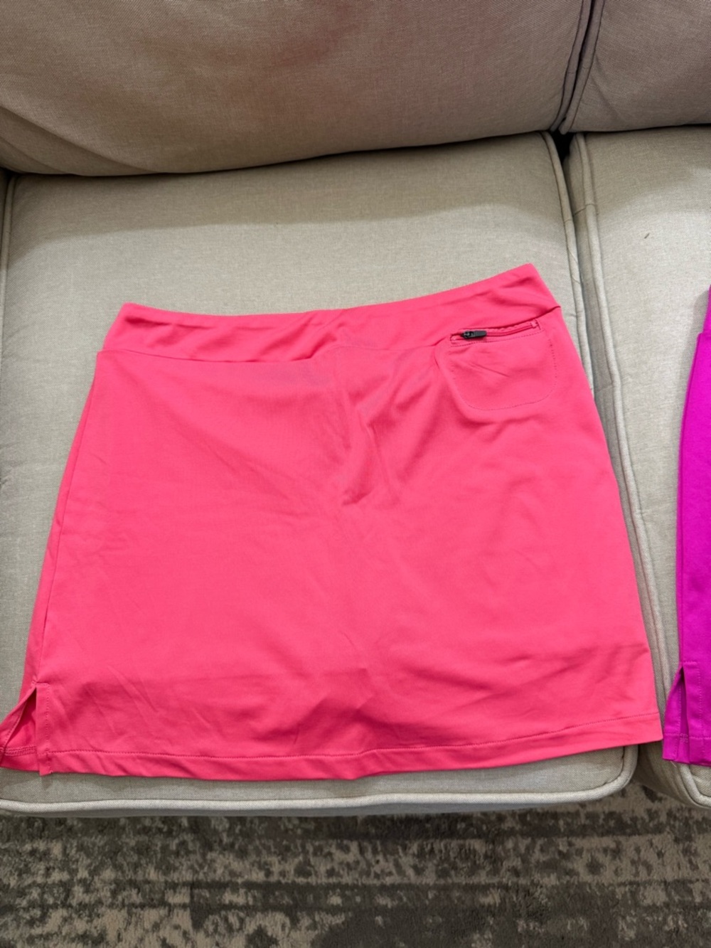 Coral Active Skort with Pocket